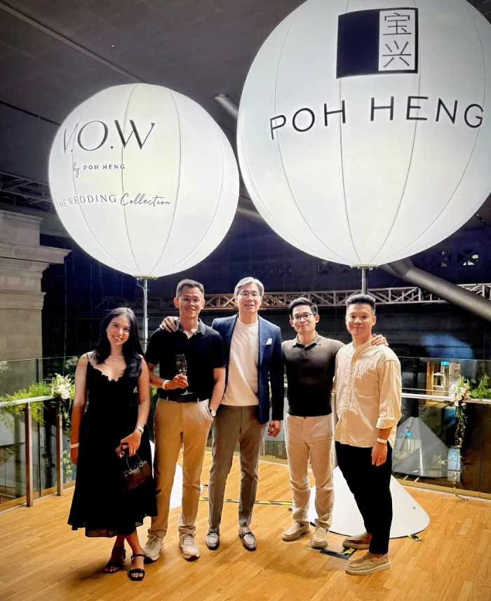 Social Jet with Poh Heng client
